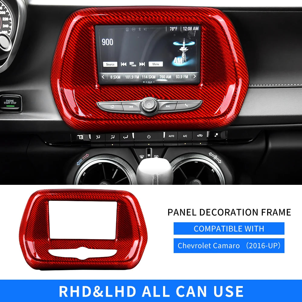 Real Carbon Fiber Interior Trim Set | Camaro 2016–2023