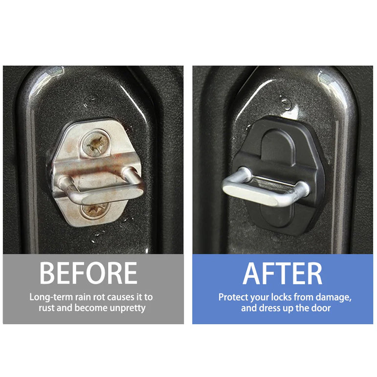Door Lock Protector Covers (6 pcs) | Jeep Wrangler JL & Gladiator JT