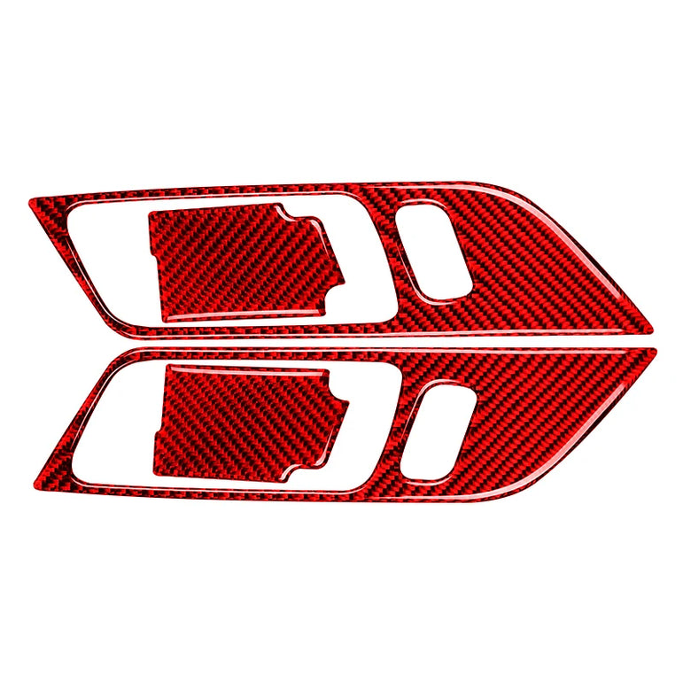 Carbon Fiber Door Handle Frame Trim | Mustang 2015–2021