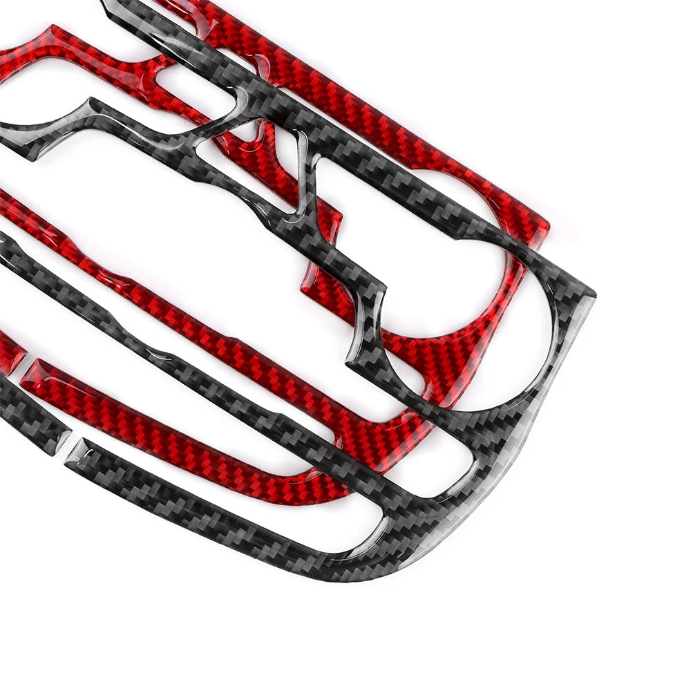 Soft Carbon Fiber Center AC Frame Trim | Durango 2014–2020