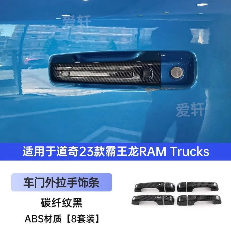 Carbon Fiber Console & Dashboard Trim Kit | Ram TRX 2022–2023