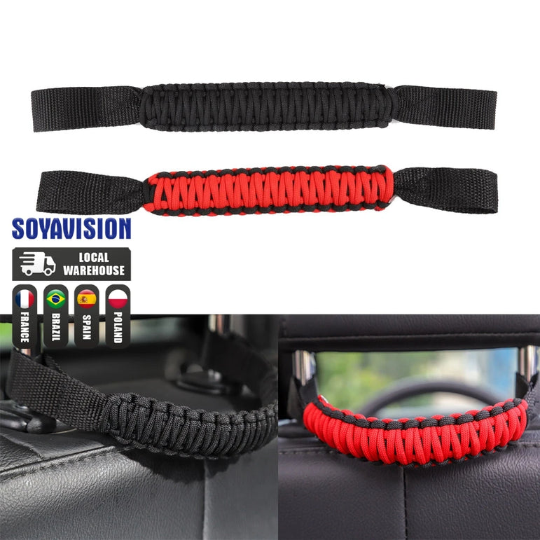 Jeep Wrangler Headrest Grab Handle (2018+ Fitment)
