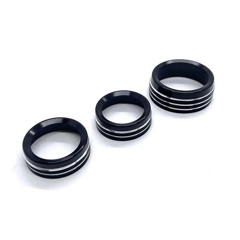 Challenger / Charger A/C + Radio Knob Covers (3pc)