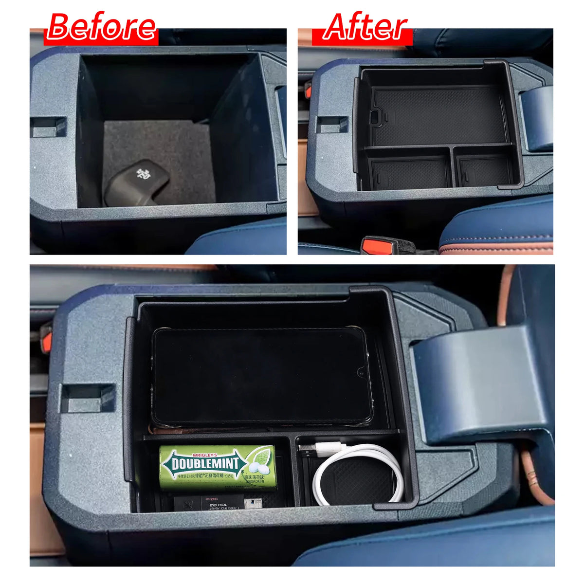 Armrest / Center Console Organizer Tray | Maverick 2022+