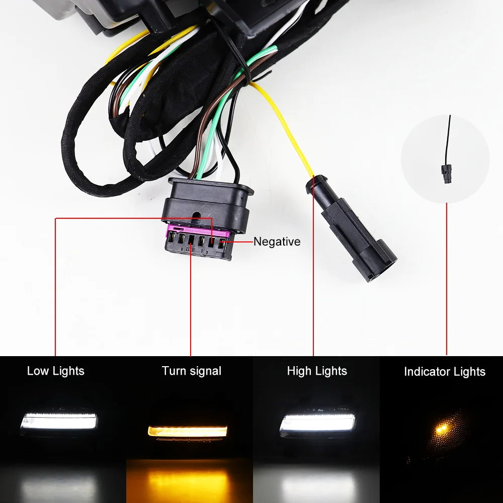 LED Fender / Side Marker Lights (DRL + Turn) | Wrangler JL 2018–2025