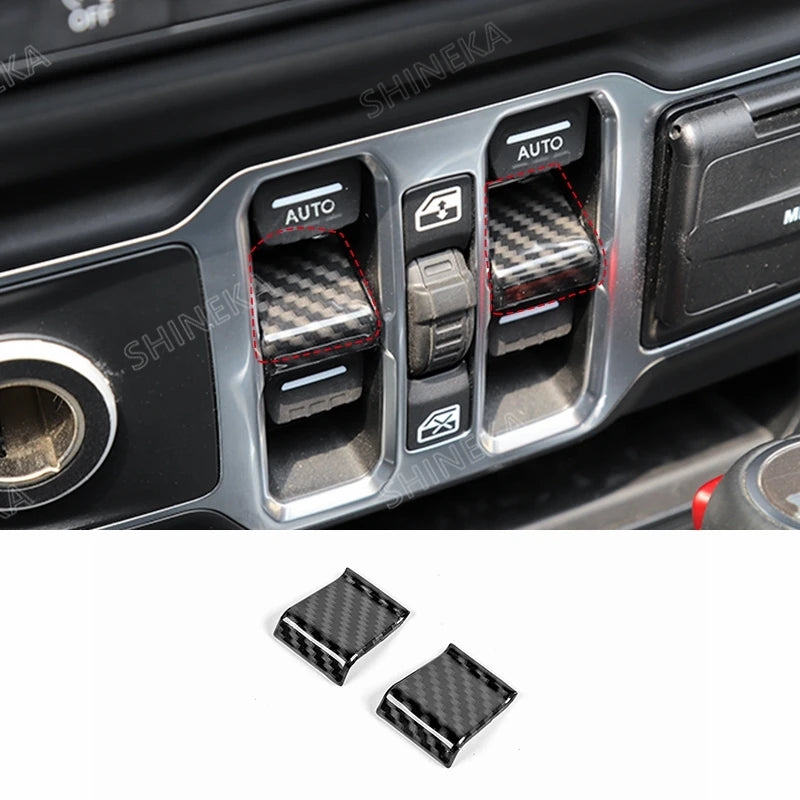 Window button trim