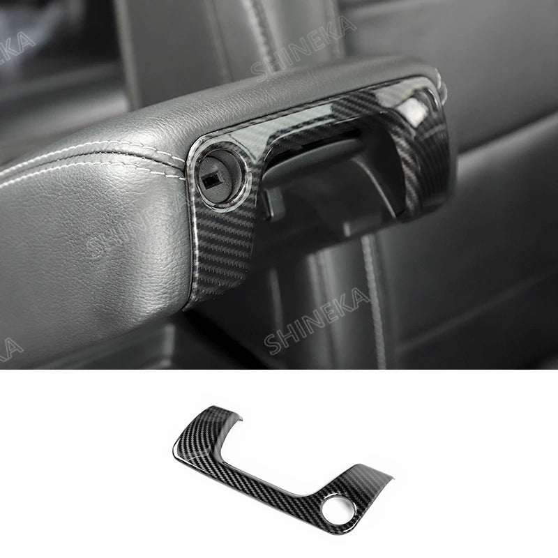 Armrest box keyhole