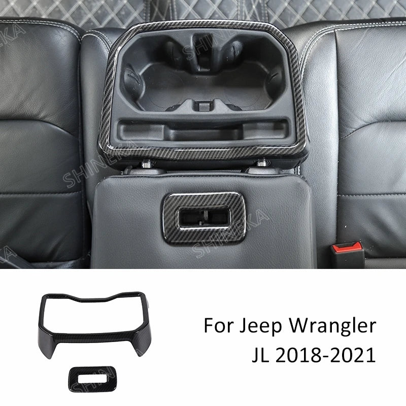 Rear cup holder