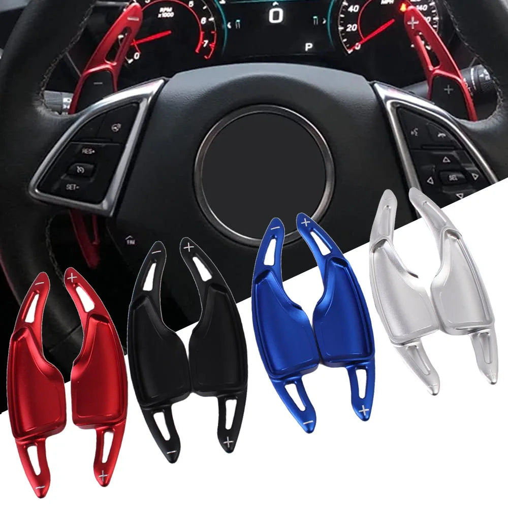 Aluminum Paddle Shifter Extensions | Camaro 2016–2024 & Corvette C7