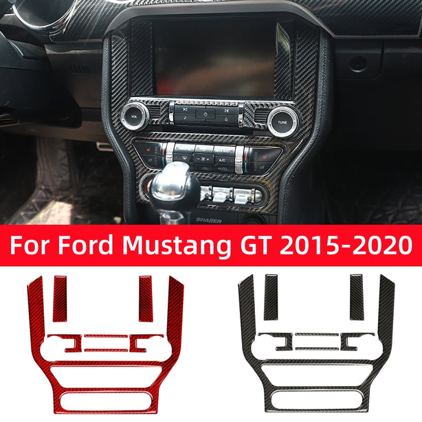 Carbon Fiber GPS Navigation Trim Frame | Mustang GT 2015–2021