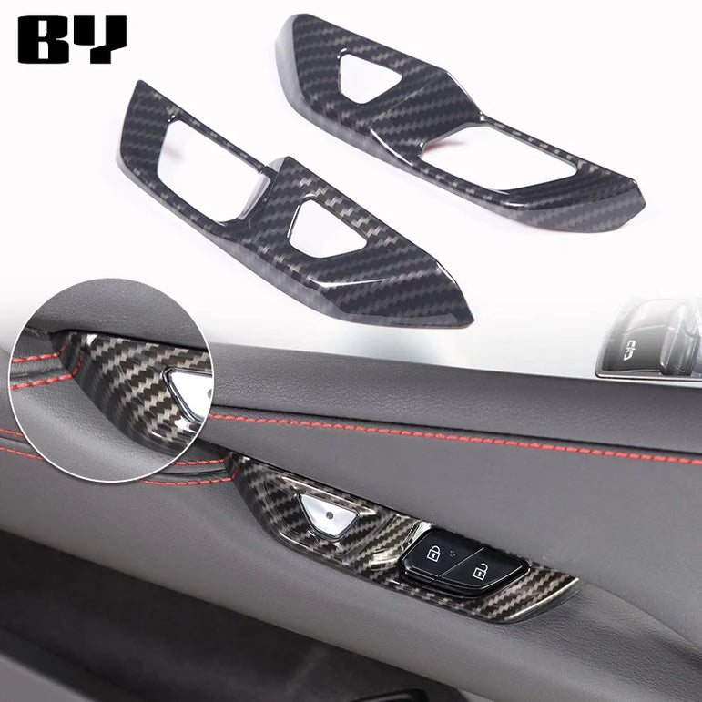 Door lock switch trim (pair)