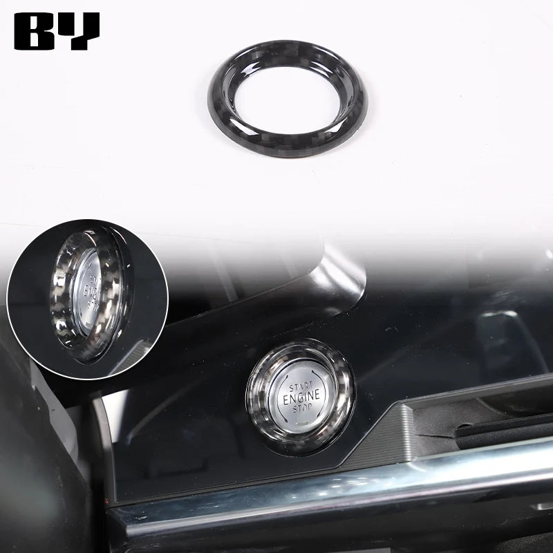 Engine start button ring