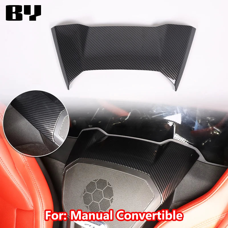 Rear console — manual convertible