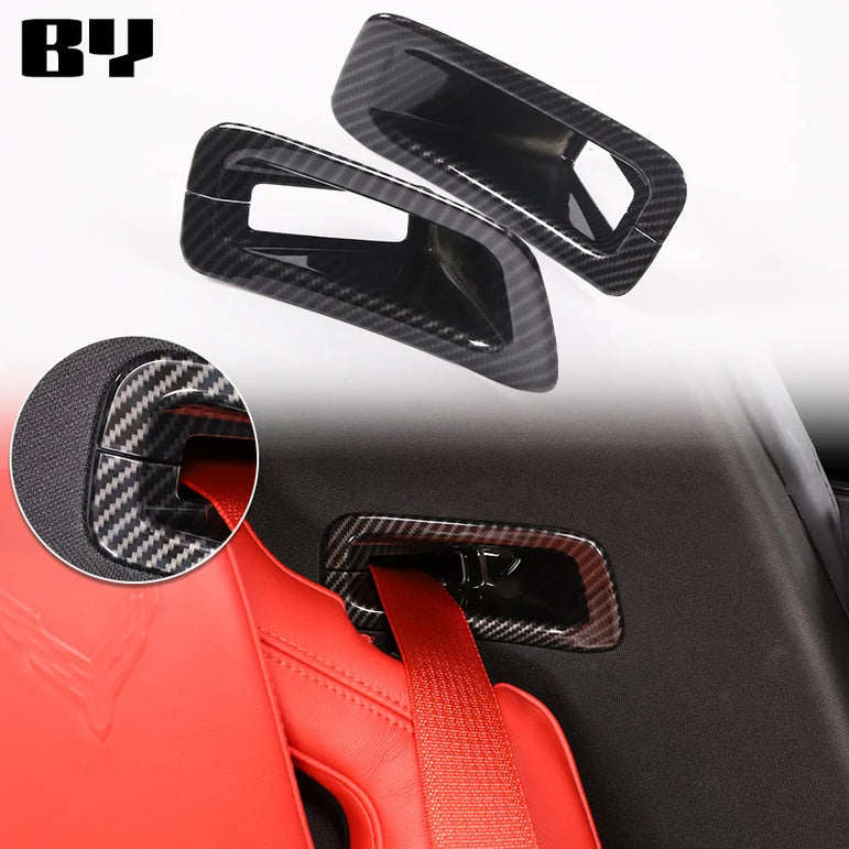 Seat belt bezel (pair)