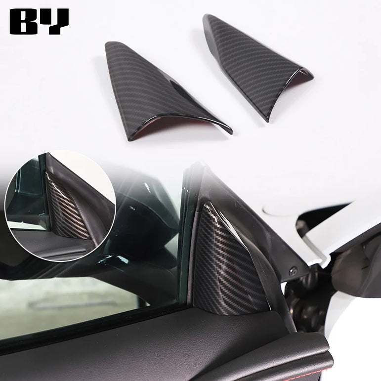 Mirror-base corner trim (pair)