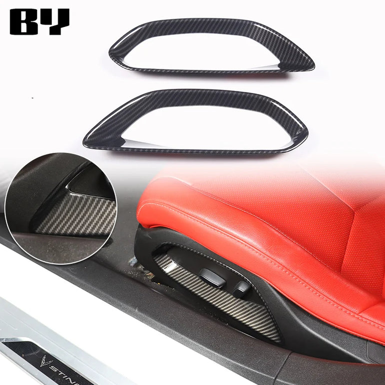 Seat adjuster trim (pair)