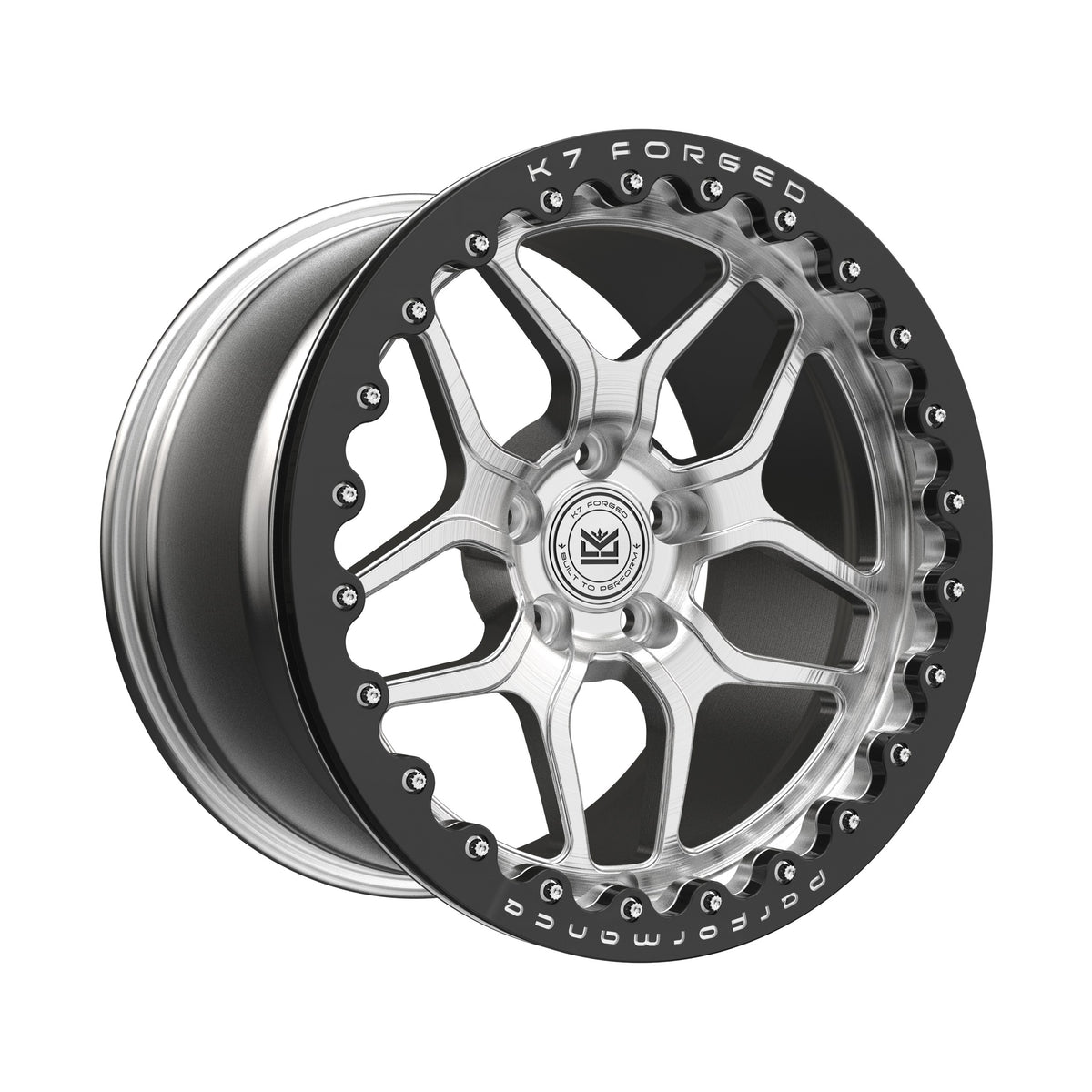 K7 Forged DRG-702B — wheel face