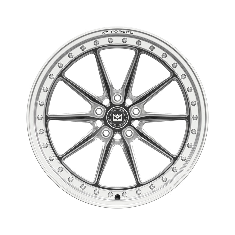 K7 Forged DRG-705 forged slim 10-spoke wheel — hero