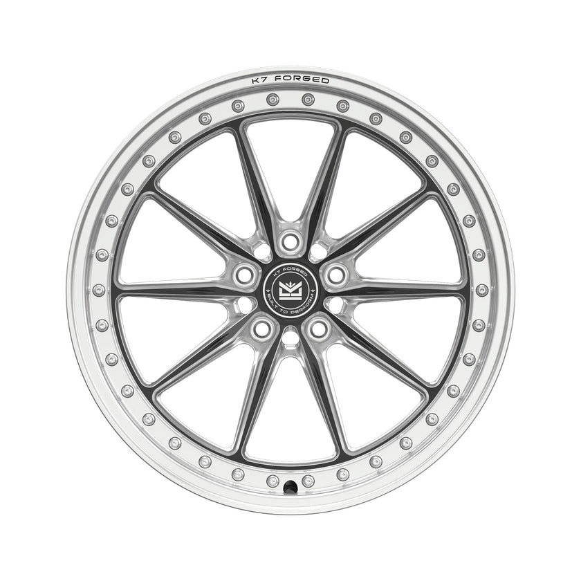 K7 Forged DRG-705 forged slim 10-spoke wheel — hero