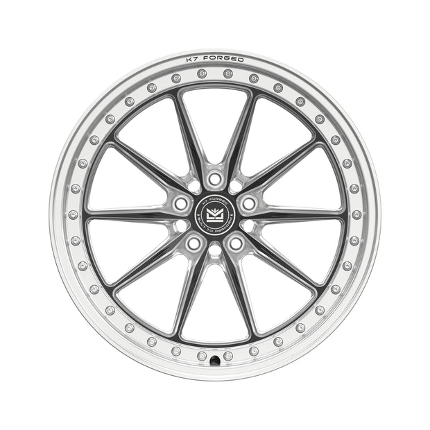 K7 Forged DRG-705 forged slim 10-spoke wheel — hero