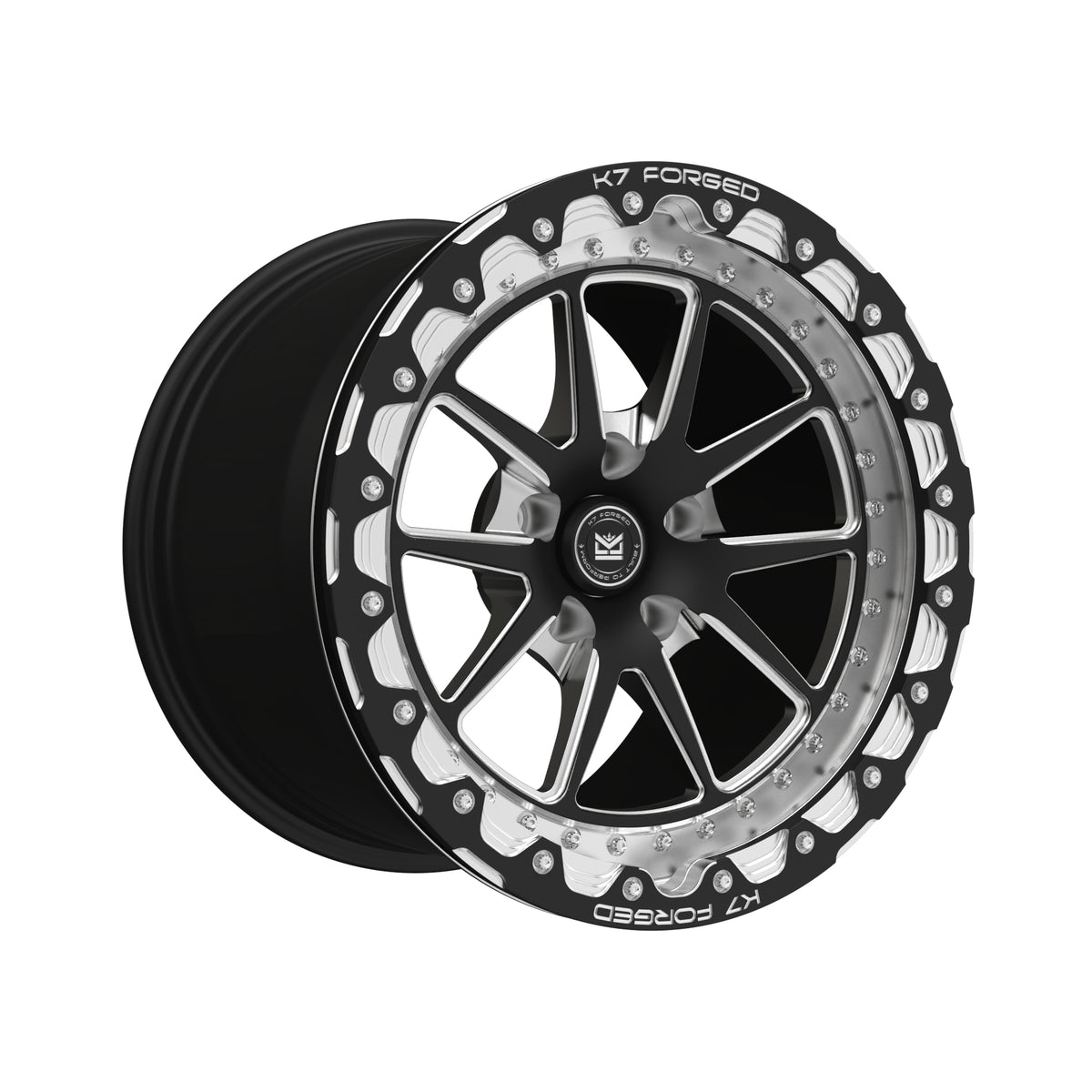 K7 Forged DRG-717B — 3/4 angle view