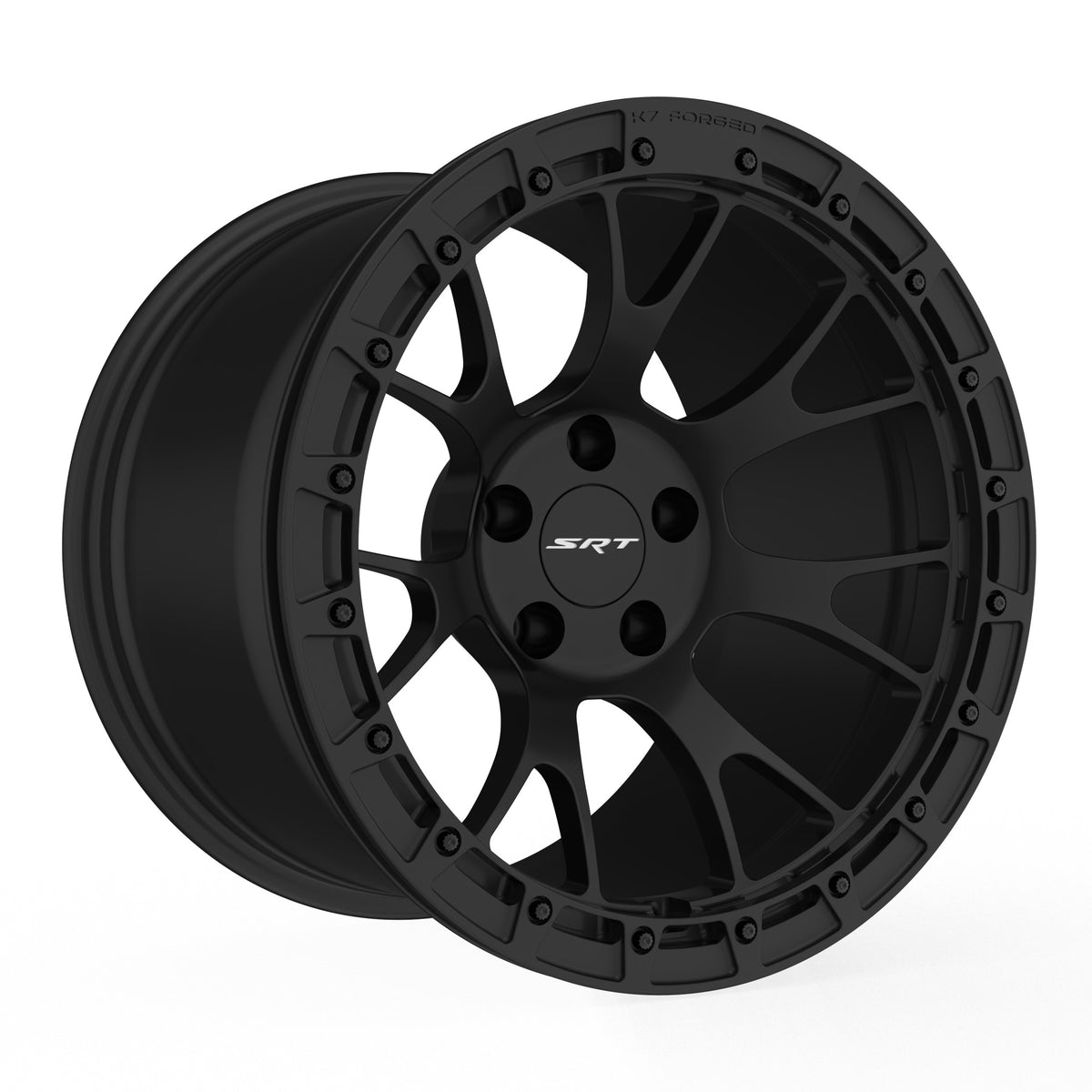 K7 Forged DRG-719B — barrel depth three-quarter view