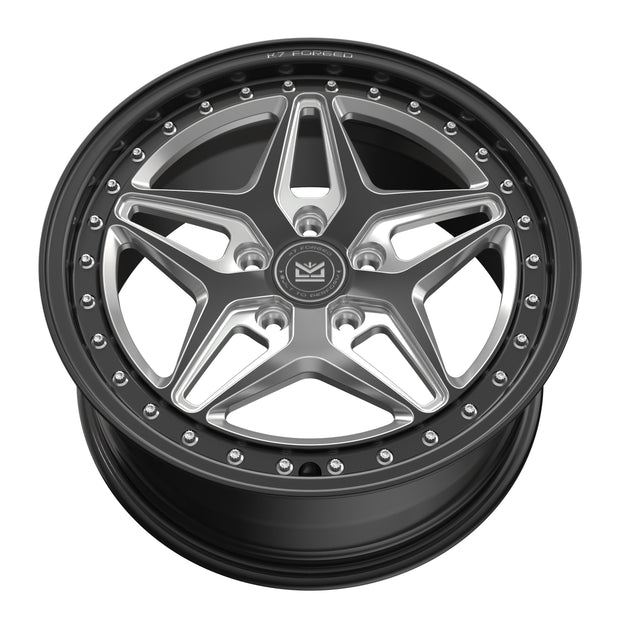 K7 Forged DRG-722 — front three-quarter view
