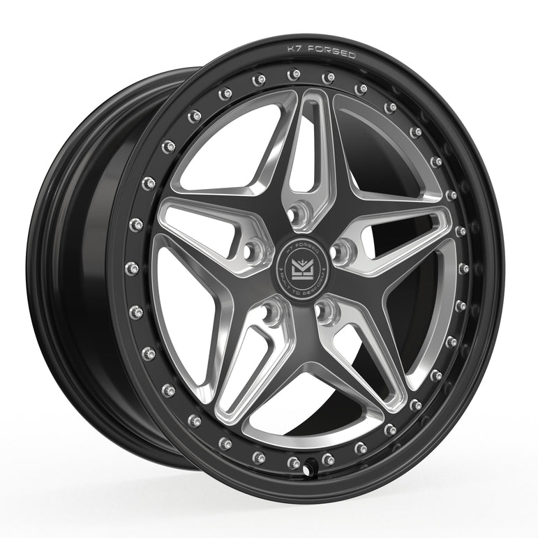 K7 Forged DRG-722 — angled detail view