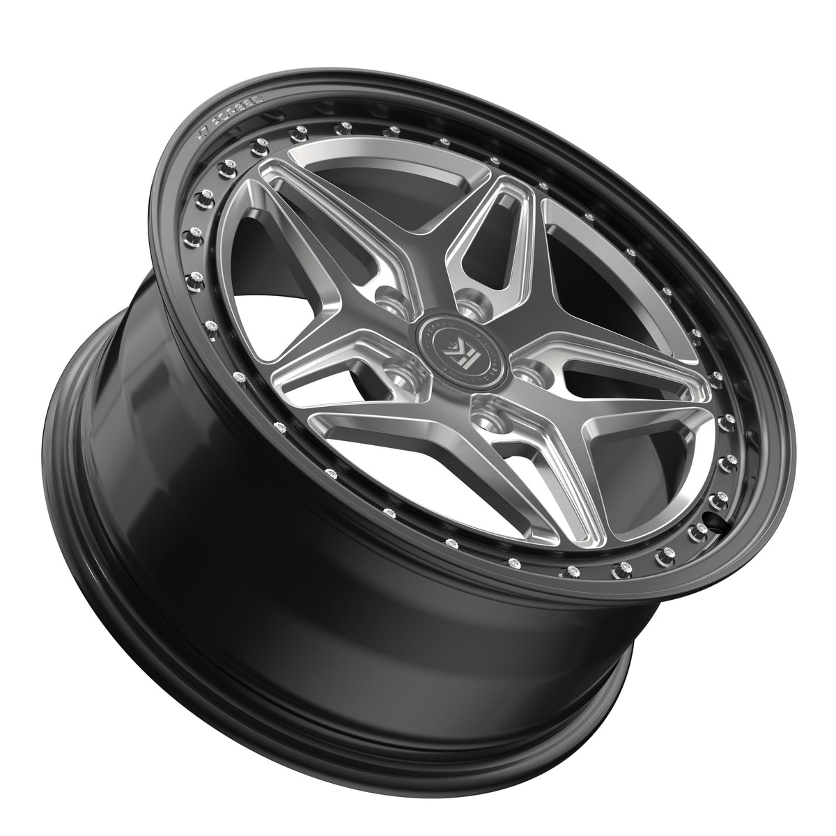 K7 Forged DRG-722 — barrel depth three-quarter view