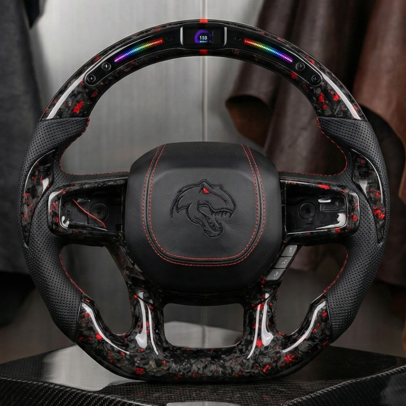 Dodge Ram 1500 TRX Handcrafted Steering Wheel 2021-2025
