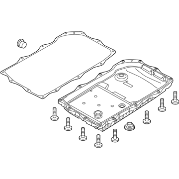 Mopar 52854834AB Transmission Oil Pan