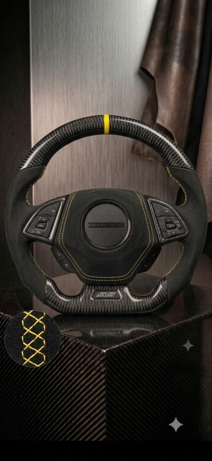 Chevrolet Comaro Handcrafted Steering Wheel 2016-2024